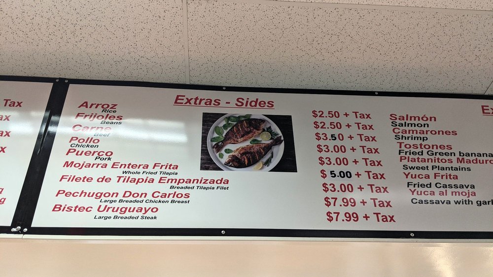 Carlito's Cuban Food Menu - Image 7
